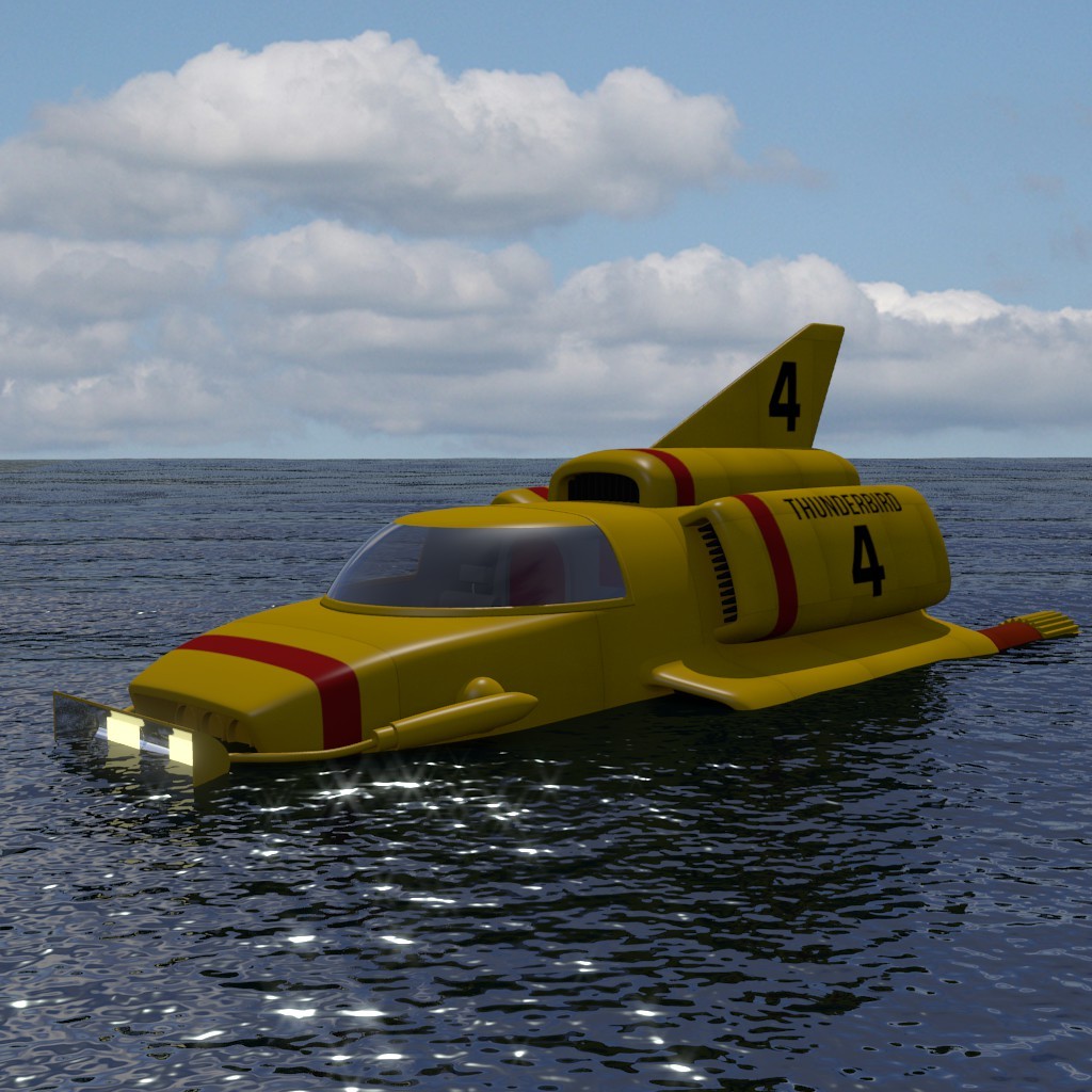 Thunderbird 4 (Internal Blender version) preview image 2